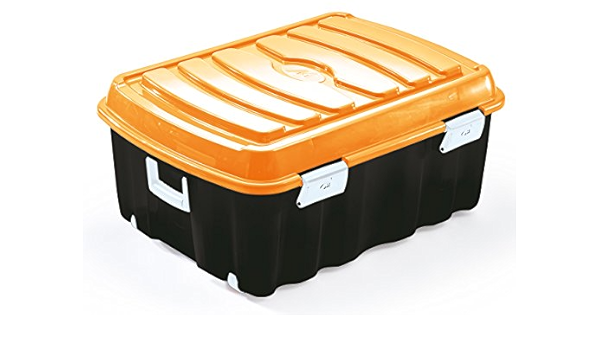 M Home Big Flat Voyager Caja con Ruedas y Tapa, Polipropileno ...