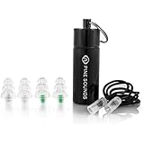 Reverbs High Fidelity Ear Plugs - 2 Pair Professional Noise Cancelling Earplugs For Concerts, Musicians, Motorcycles and More!