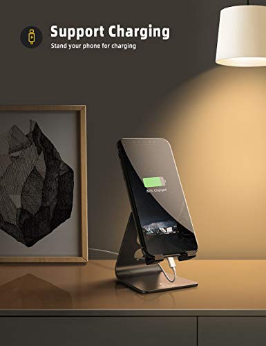 Adjustable-Cell-Phone-Stand-Lamicall-Phone-Stand-Update-Version-Cradle-Dock-Holder-Compatible-with-iPhone-Xs-XR-8-X-7-6-6S-Plus-SE-5-5S-5C-Charging-Accessories-Desk-Android-Smartphone-Black