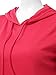 JayJay Women Lace Up High Low Sweat Casual Long Sleeve Hoodie Lightweight Sweatshirt