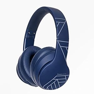 PowerLocus-P6-Bluetooth-Headphones-Over-Ear-Wireless-Headphones-Super-Bass-Hi-Fi-Stereo-Sound-20Hrs-Battery-LifeSoft-Earmuffs-Headphones-with-Mic-Voice-Assistant-for-iPhoneAndroidLaptopsPCTV PowerLocus P6 Bluetooth Headphones Over Ear, Wireless Headphones, Super Bass Hi-Fi Stereo Sound, 20Hrs Battery Life,Soft…