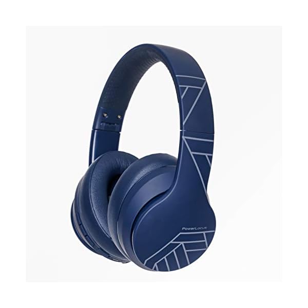 PowerLocus-P6-Bluetooth-Headphones-Over-Ear-Wireless-Headphones-Super-Bass-Hi-Fi-Stereo-Sound-20Hrs-Battery-LifeSoft-Earmuffs-Headphones-with-Mic-Voice-Assistant-for-iPhoneAndroidLaptopsPCTV PowerLocus P6 Bluetooth Headphones Over Ear, Wireless Headphones, Super Bass Hi-Fi Stereo Sound, 20Hrs Battery Life,Soft…