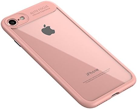 iPhone 7 Case, iPhone 8 Case，Shrimp Ultra Slim 360 Full Protection Anti-Scratch Fit Shell with Transparent Clear Back for Apple iPhone 7(2016) / iPhone 8(2017) - Pink