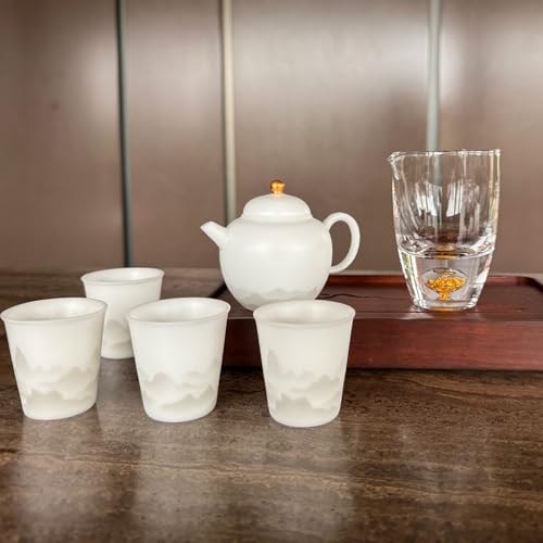 Tea Soul - Ensemble de voyage en porcelaine Jade
