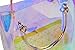 Mogor Large Hologram transparent Cable Shopper clear PVC Runway Tote IT bag
