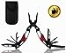 Toptool Premium Pocket Multitool with Sheath, Plier, Knife, Can Opener, Screwdriver & More