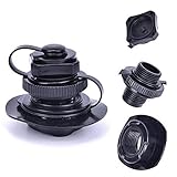 YaBland Inflatable Valve Replacement Air Valve Raft Air Valve with Spiral Cap Rib Screw Air Plug&Cap,Twist Lock for Intex/jilong Boats/bestway/Kayak Airbeds Boats Rubber Dinghy Pools Durable