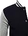 IDARBI Men's Raglan Varsity Baseball Jacket with Pockets