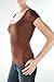 Hollywood Star Fashion Women's Short Sleeve Scoop Neck Cotton Top