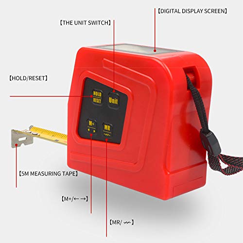 Danme 5 Metri con Gancio Metro a Nastro per Display Digitale