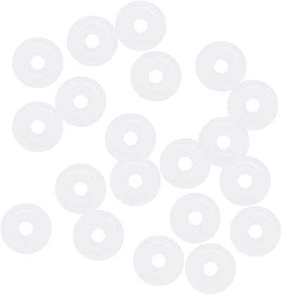 sourcing map Silicone O-Rings VMQ Seal Gasket White 4mm OD 1mm ID 1.5mm Width