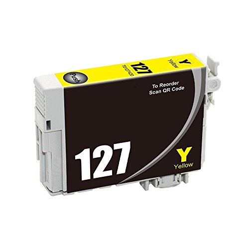 Remanufactured 127 T127XL Ink Cartridges Compaitble For Workforce WF-3520 WF-3530 WF-3540 WF-7010 WF-7510 WF-7520 Printer (4black,2 cyan, 2 magenda,2 yellow)
