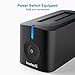Inateck USB 3.0 Hard Drives Docking Station for 2.5 Inch and 3.5 Inch HDD SSD SATA I/II/III, Support UASP and 10TB Drives, Optimized for Ssd(Fd1003)