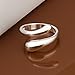 Doinshop New Nice Cute Lovely Fashion Chic Design Finger Opening Adjustable Womens Girls Ring Gift