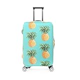 Fvstar Washable Print Luggage Cover Spandex Suitcase Cove Protective Zipper Carry On Covers