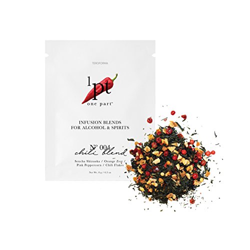 Teroforma 1PT Infusion Blends - Spirit & Alcohol Flavor Infuser Packets for Home Infusion, Single Pack 16g (Chili)