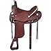 Royal King Texas Roper Saddle Medium Brown 15.5thumb 1