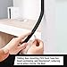 CCHUIXI High Density Foam Tape,Single Side Adhesive,Soundproofing Waterproofing Insulation Foam Gasket Tape Weather Strip (1/16