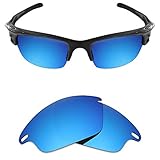 Mryok Polarized Replacement Lenses for Oakley Fast Jacket - Ice Blue