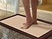 Magnificent Memory Foam Kitchen Mat, 20 X 32 inch, Bath Mat, Bedroom Mat, Non-slip Mat - Soft and stylish - Brown