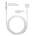 Wakeach 60W Magnetic 2nd-Gen Replacement Charger Cord Cable,Compatible for MacBook Air and MacBook Pro Retina 11 13 inch, Power Bank Male Connector 5.5 x 2.5mm (5Pin 2nd-Gen T-tip)
