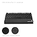 Grifiti Fat Wrist Pad 12 is a 4 x 12 Inch Wrist Rest for Small Mechanical Keyboards, MacBooks, Laptops, and Notebooks in Smooth Skin Surface
