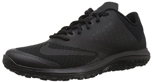 Nike men s fs lite 2 running shoe, black/black/black, 1…
