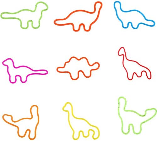Groooovy Bandzzzz Shaped Rubber Bands -Dinosaurs - 24