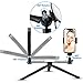 6'' LED Ring Light with Tripod Stand for Makeup/YouTube Video, Tenswall Mini Desktop LED Camra Light with Phone Holder Selfie Ring Light for Live Stream/Photography with 3 Light Modes & 11 Brightness