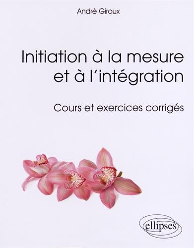 Initiation à la mesure et à l'intégration