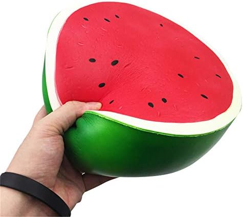 2018 Newest Squishies Jumbo,25CM Jumbo Super Giant Soft Watermelon​ Orange Strawberry Peach Slow Rising Squeeze