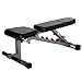 XMark Adjustable FID Weight Bench, 11-Gauge, 1500 lb. Capacity, 7 Back Pad Positions from Decline to Full Military Press Position, Ergonomic 3 Position Adjustable Seat, XM-7630 (Gray or White)