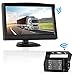 Digital Wireless Backup Camera High-Speed Observation System RV/Truck/Pickup/SUV/5th Wheel/Trailers 5'' Monitor Rear/Side/Front View Continous/Reversing Use Guide Lines ON/Off