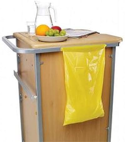 Premier Health Yellow Bedside Locker Waste Bag 270x460mm 200 Pack