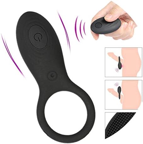 Avory Wireless Remote Control Vi-bredors for Couple Ring for 10 Speed Vi-bredors for Men Chastity Toys for Couple,with Remote