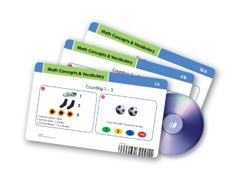 Learning Resources Radius CD Card Set Math Concepts & Vocabulary K-2
