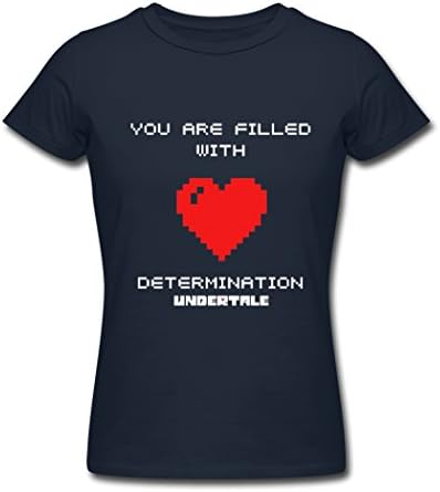 Catsmini Hearts Determination Women's Funny T-Shirts Medium