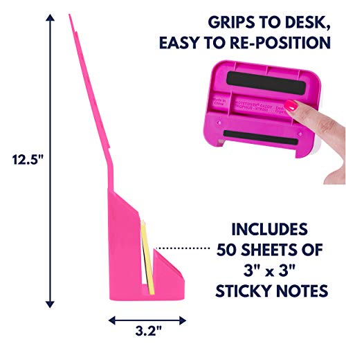 Note Tower Desktop Organizer Caddy Displays Sticky Notes & Photos