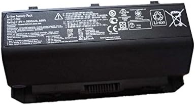 A42-G750 Laptop Battery for ASUS G750 G750JH G750J G750JM G750JS G750JW G750JX G750JZ ROG G750JH-DB71 T4106H G750JHA G750JM-DS71 Replacement 15V/5900mAh/88Wh Notebook Battery