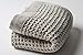 Ravel Silver Infused Waffle Towel - USA Grown Supima Cotton, Quick Drying, Lightweight and Absorbent - Waffle Weave Design - Luxury Towel (Bath, Dune Brown)