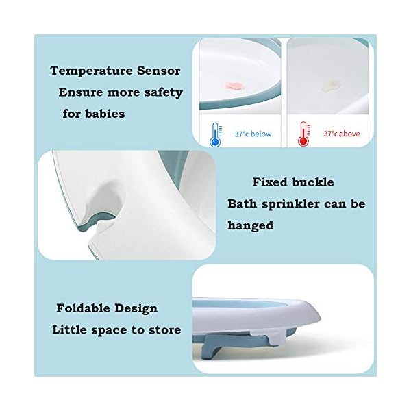 arkmiido foldable bath tub