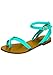 Brecklelle's Vegan Leather KIERA-8 Toe Wrap Boho Strappy Sandal