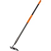 AgroPro Garden Hoe for Weeding, Heavy Duty Hoe Garden Tool Long Handle, 58 Inches