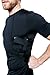 Graystone CCW Holster T-Shirt for Men- Crew Neck Compression Conceal Carry Tactical Clothing (XL, Black)