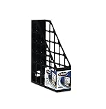 Rubbermaid Techfile Plastic Magazine File, 3 x 9 5/8 x 11 5/8 Inches, Black (40406ROS)