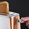 Russell-Hobbs-Luna-Long-Slot-Toaster-Long-Slice-or-Two-Slice-Stainless-Steel-Toaster-with-Copper-Accents-and-Fast-Toasting-Technology-24310 Russell Hobbs Luna Long Slot Toaster, Long Slice or Two Slice Stainless Steel Toaster, 24310 & 25113 Eclipse Polished…
