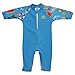 Nozone Fiji Sun Protective Baby Swimsuit in Aqua/Arthur, 0-6 months