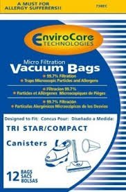 Compact/Tristar Vacuum Bags Microfiltration with Closure - 12 Pack