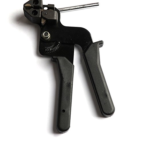 Stainless Steel Metal Cable Tie Fasten Gun Pliers Crimper Tensioner