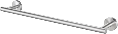 KES Towel Rail 50 cm SUS304 Stainless Brushed Wall Mount A2000S50B-2